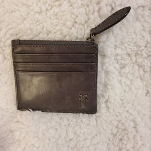 NWOT Frye Melissa Zip Card Case